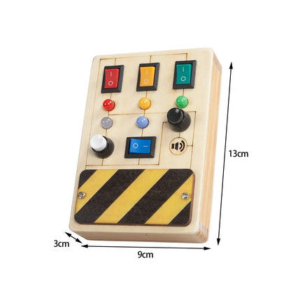 LED Light Switch Busy Board