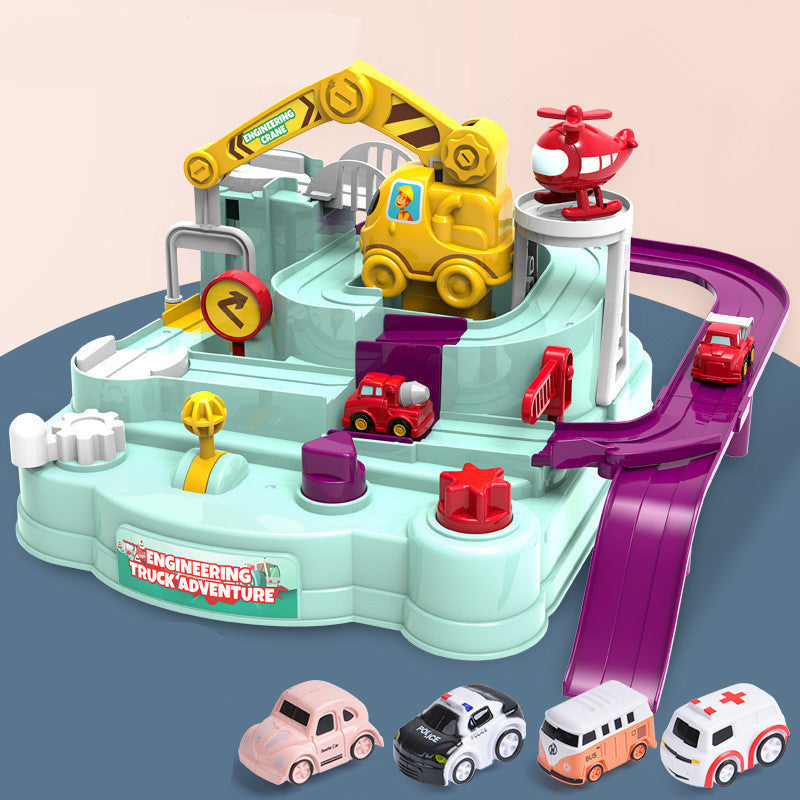 Adventure Parking Lot Car Track