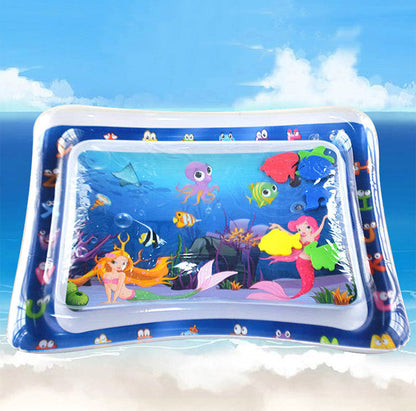Baby Inflatable Water Play Mat – Sensory Tummy Time Cushion
