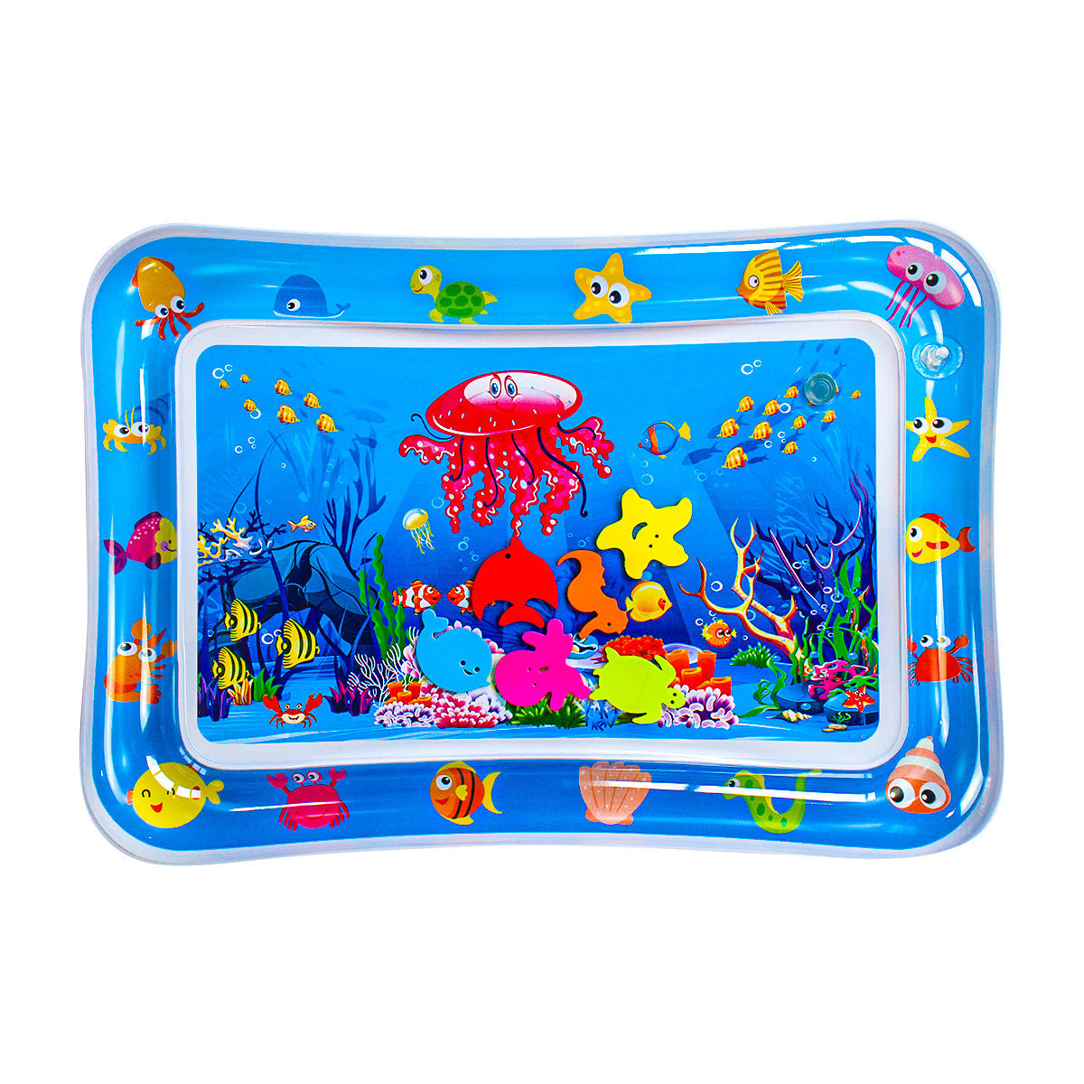 Baby Inflatable Water Play Mat – Sensory Tummy Time Cushion