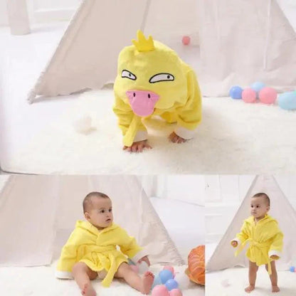 Cute Soft Mini Cartoon Bathrobes