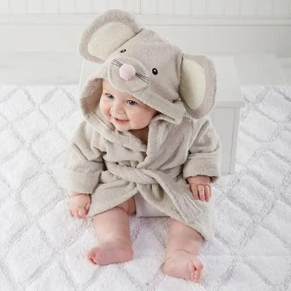 Cute Soft Mini Cartoon Bathrobes