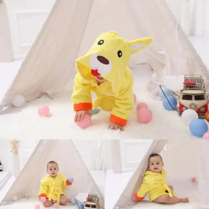 Cute Soft Mini Cartoon Bathrobes
