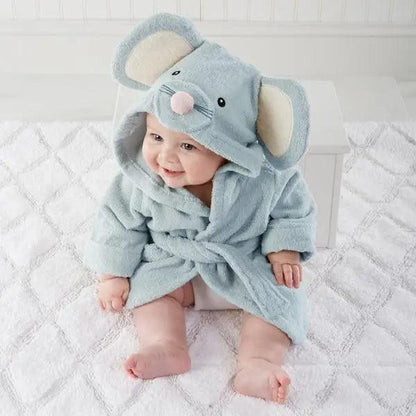 Cute Soft Mini Cartoon Bathrobes
