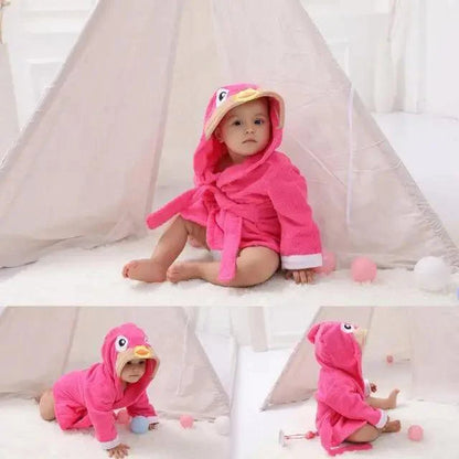 Cute Soft Mini Cartoon Bathrobes