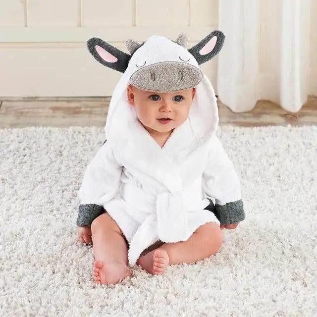 Cute Soft Mini Cartoon Bathrobes