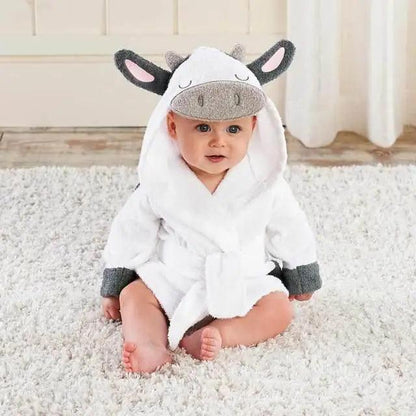 Cute Soft Mini Cartoon Bathrobes