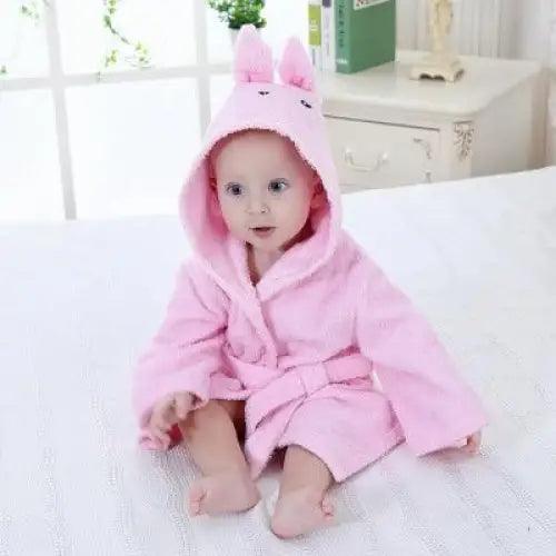 Cute Soft Mini Cartoon Bathrobes