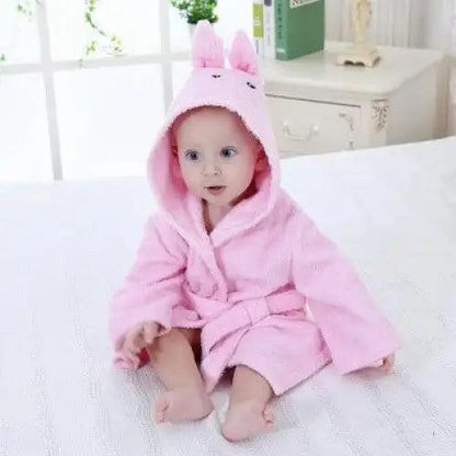 Cute Soft Mini Cartoon Bathrobes