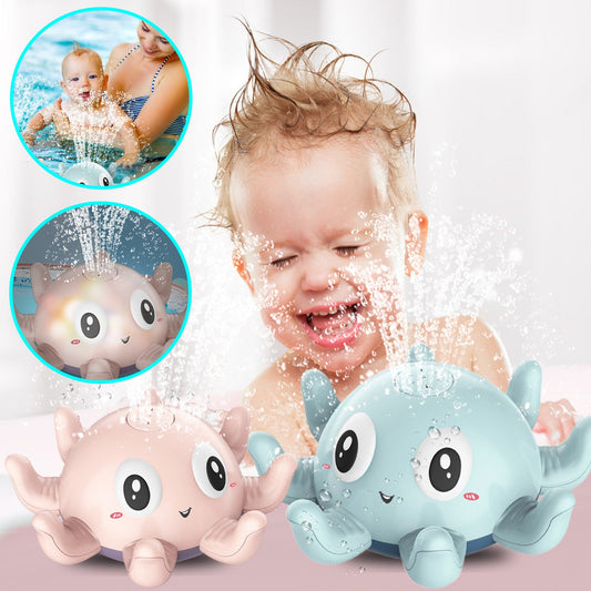 Waterspout Light-Up Octopus Bath Toy