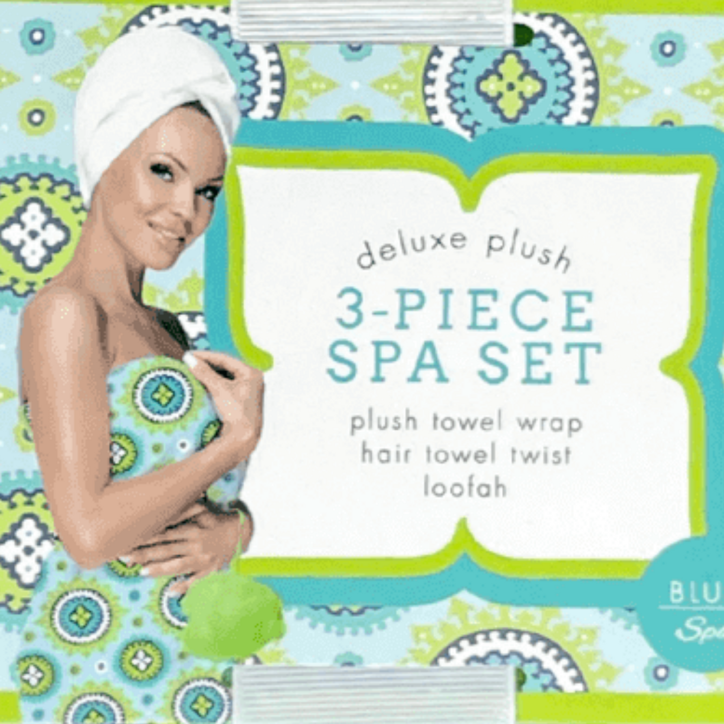 Deluxe 3-Piece Bathroom Spa Set