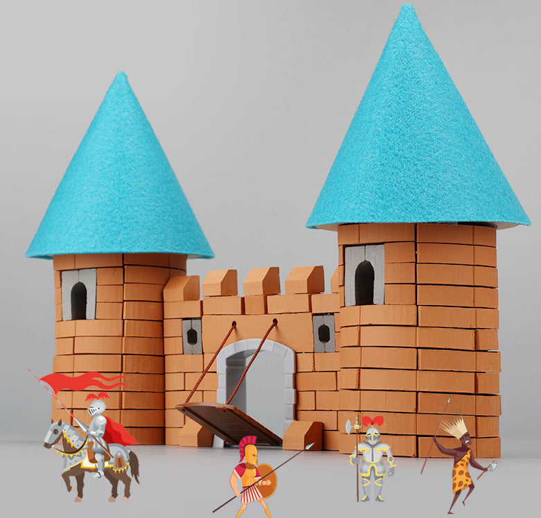 DIY Mini Mason Build-A-House Kit – Educational Construction Toy for Kids
