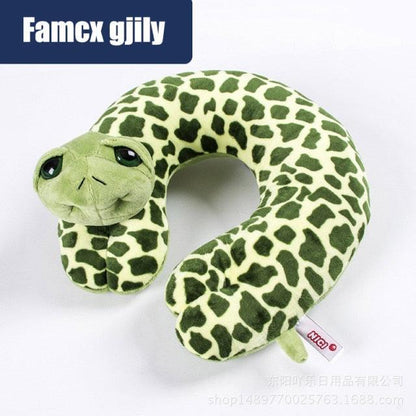 U-shaped Animal Travel Pillow