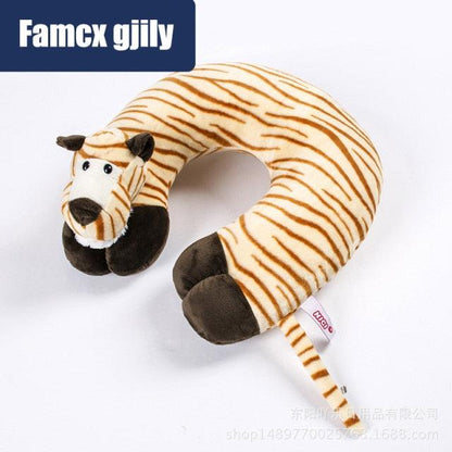U-shaped Animal Travel Pillow