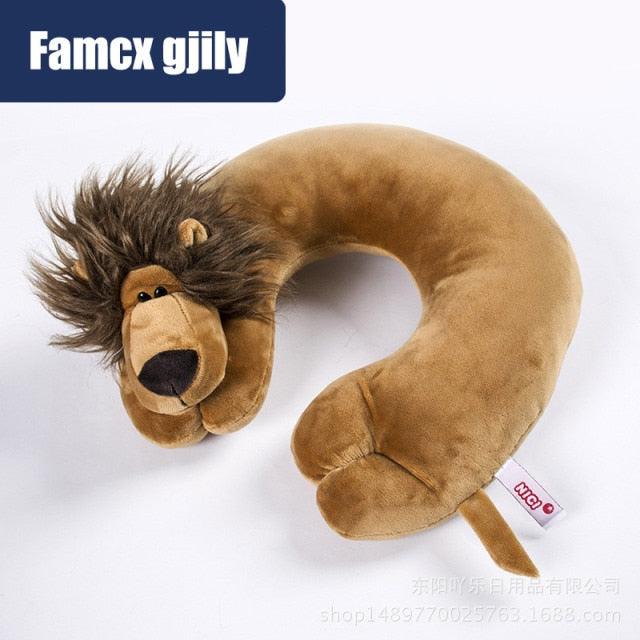 U-shaped Animal Travel Pillow