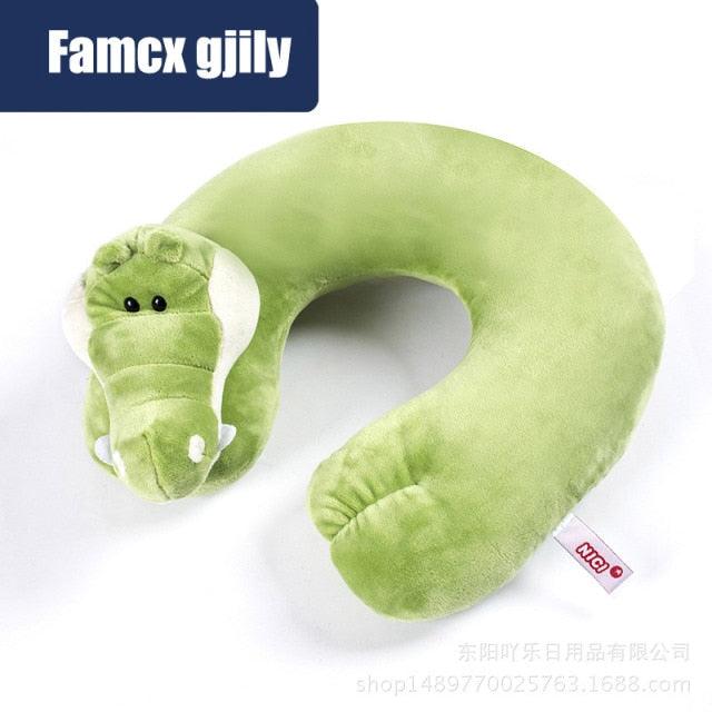 U-shaped Animal Travel Pillow