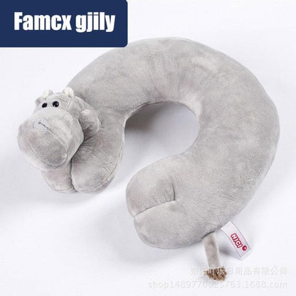 U-shaped Animal Travel Pillow