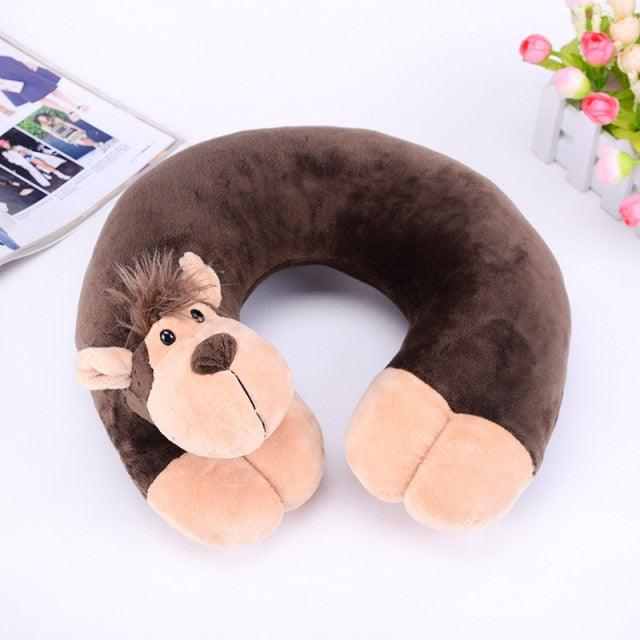 U-shaped Animal Travel Pillow