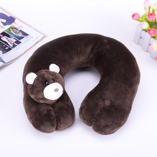 U-shaped Animal Travel Pillow