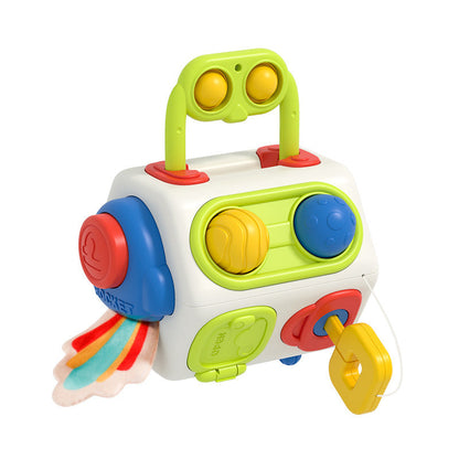 9-in-1 Busy Cube – Montessori Sensory Educational Toy for Toddlers