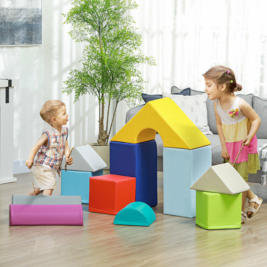 11 pcs Foam Climbing Blocks