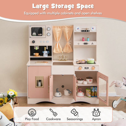 Kitchen Playset w/ Microwave & Coffee Maker