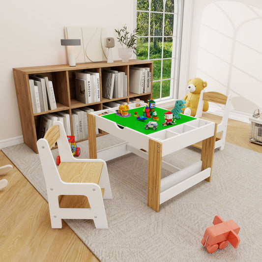 2 in 1 Activity Table and 2 Chair Set