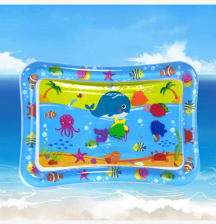 Baby Inflatable Water Play Mat – Sensory Tummy Time Cushion