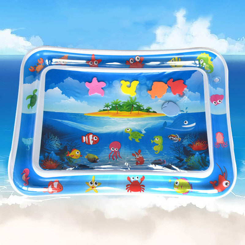 Baby Inflatable Water Play Mat – Sensory Tummy Time Cushion
