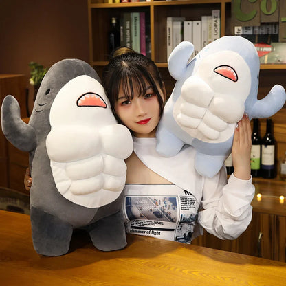 Hecka Buff Shark Plushies