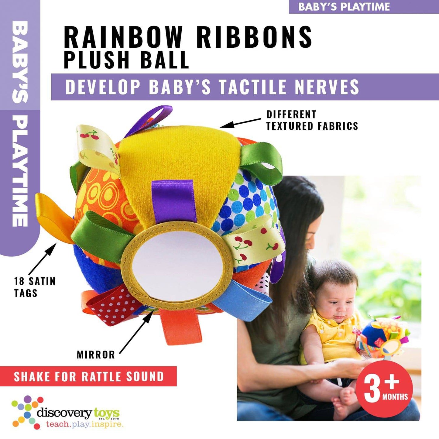 Plush Infant Sensory Toy