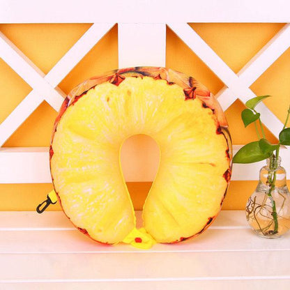 Memory Foam Fruit Neck Pillow