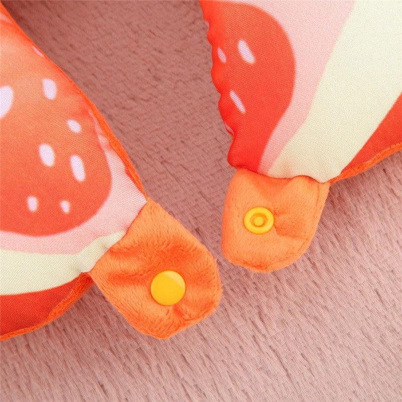 Memory Foam Fruit Neck Pillow