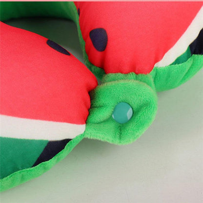 Memory Foam Fruit Neck Pillow
