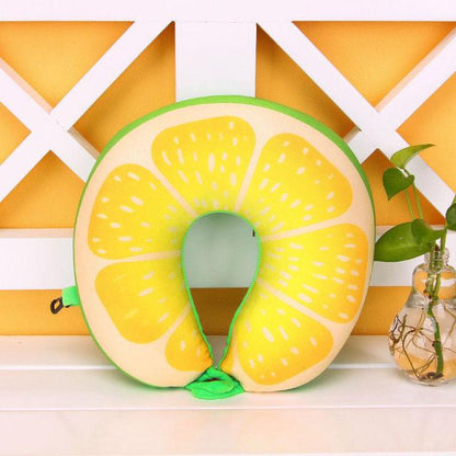 Memory Foam Fruit Neck Pillow